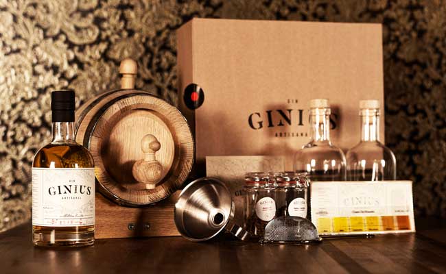Gin kit avec baril de veillissement