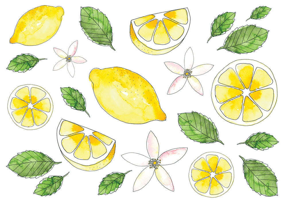 Watercolor greeting card