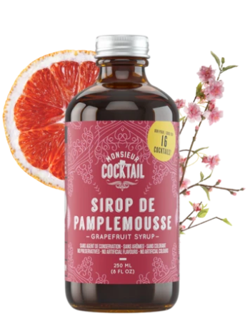 GRAPEFRUIT SYRUP - MONSIEUR COCKTAIL